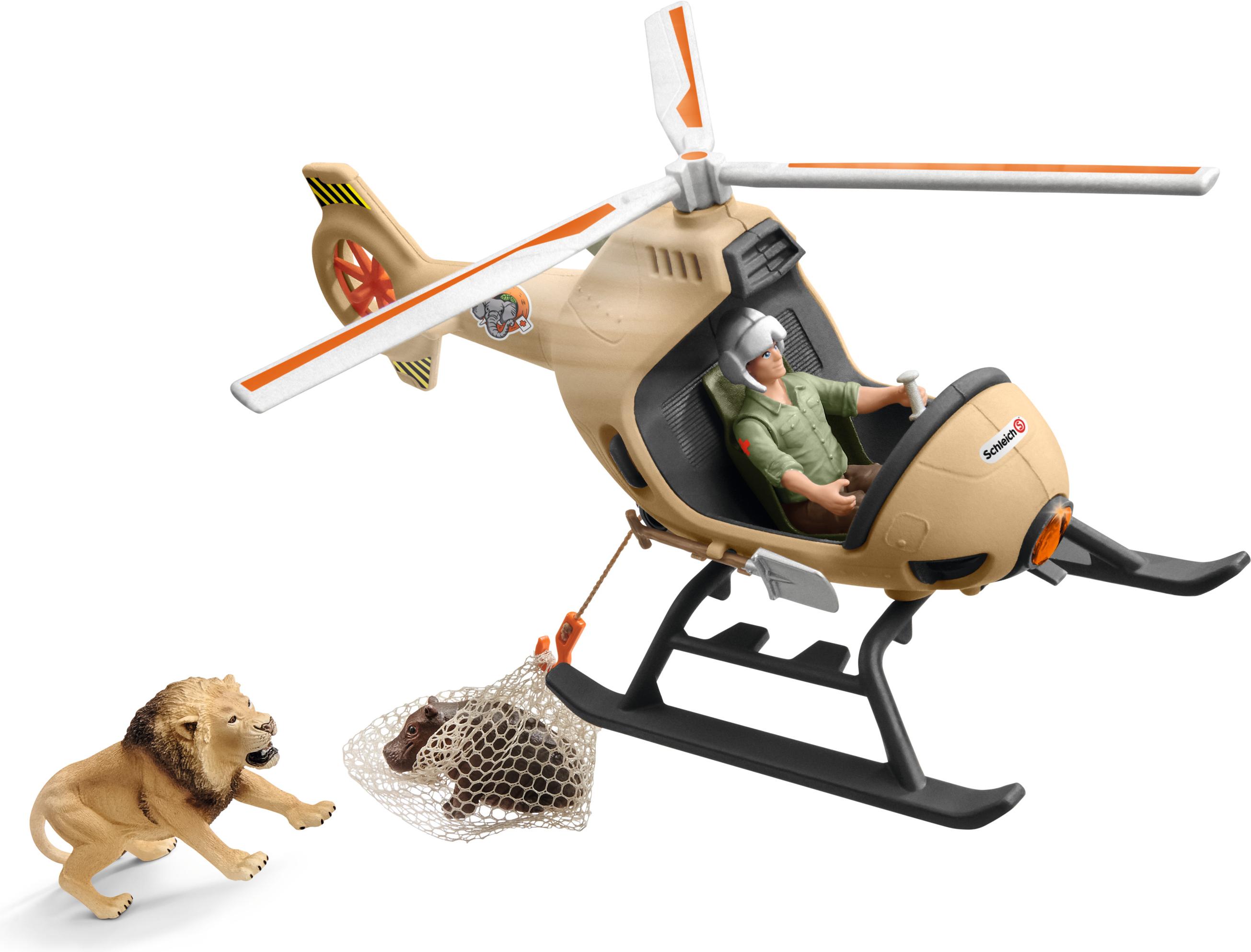 

Игрушка Schleich Вертолет-спасатель для диких животных [42476], Вертолет-спасатель для диких животных