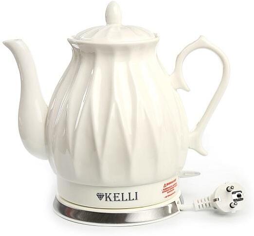 

Электрочайник KELLI KL-1341 белый, Электрочайник KELLI KL-1341