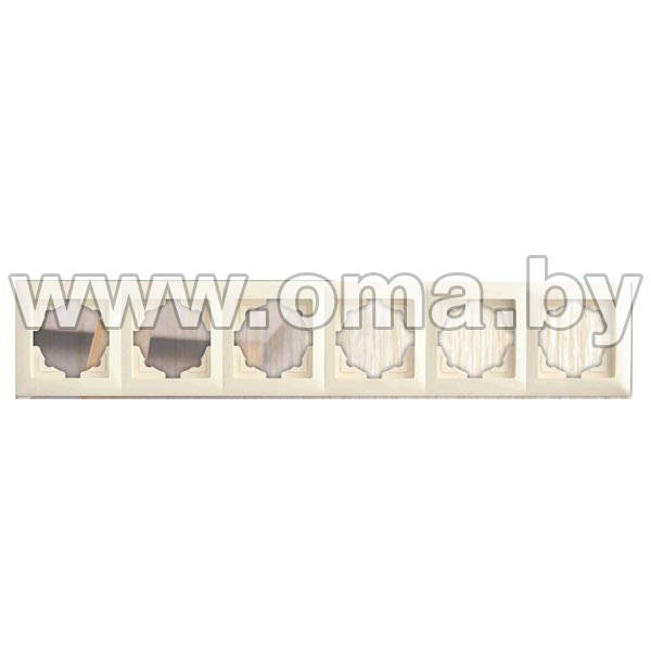 

Рамка Gunsan Moderna 01 29 12 00 000 147 кремовый, Moderna 01 29 12 00 000 147