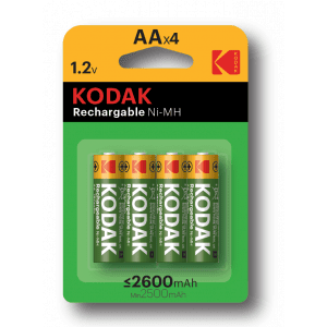 

Аккумуляторная батарейка Kodak HR6-4BL 2600mAh Б0007871 1шт без блистера, Аккумуляторная батарейка Kodak HR6-4BL 2600mAh Б0007871 (1 шт., без блистера)