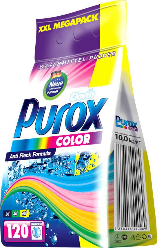 

Стиральный порошок Purox Color 10кг, Color 10кг