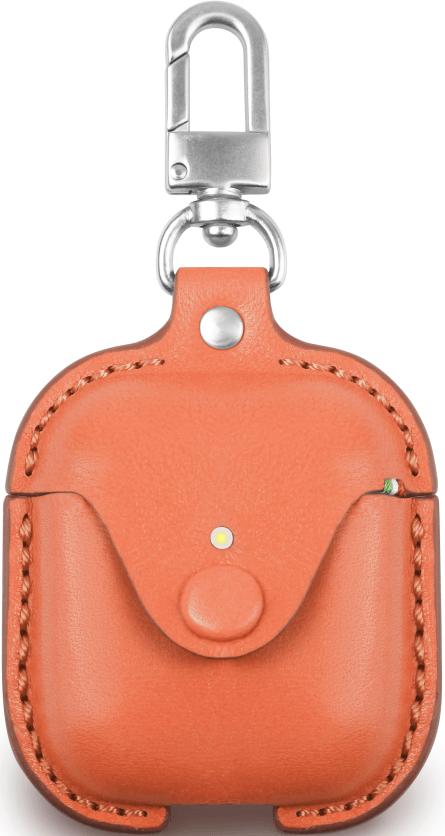 

Чехол для наушников Cozistyle Leather Case for AirPods для iPhone Orange [CLCPO001], Чехол для телефона Cozistyle Leather Case for AirPods для iPhone CLCPO001 Orange
