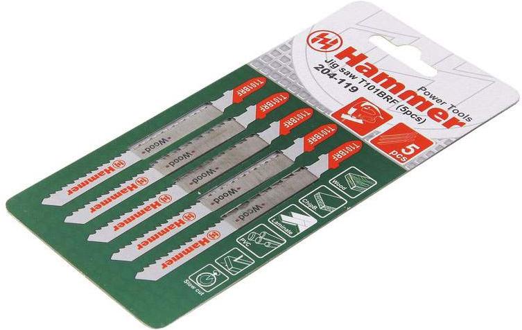 

Пилки для лобзика Hammer Flex 204-119, Flex 204-119 5шт