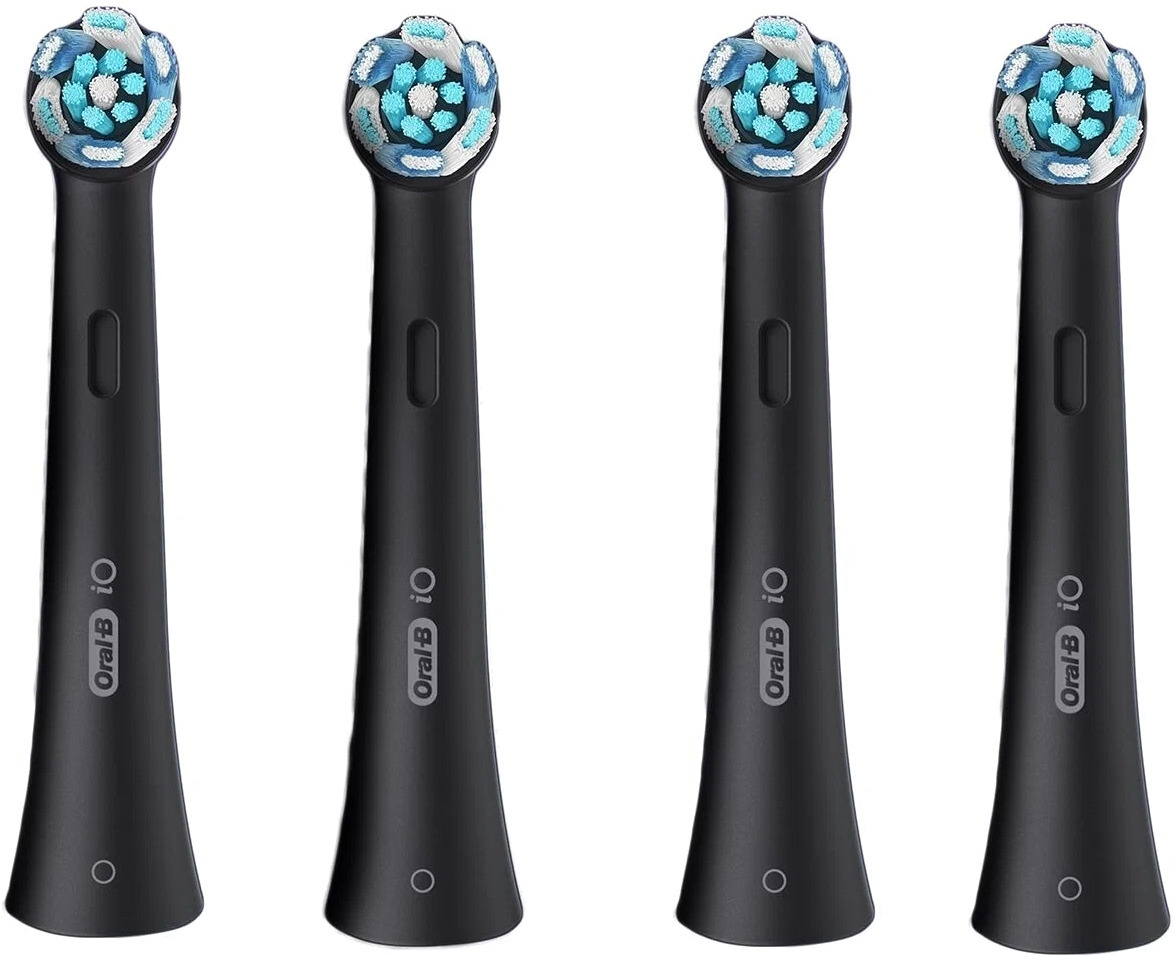 

Сменная насадка Oral-B iO Ultimate Clean 4шт IORBCW-4 Черный, Насадки для зубных щеток Oral-B iO Ultimate Clean 4шт IORBCW-4 Черный