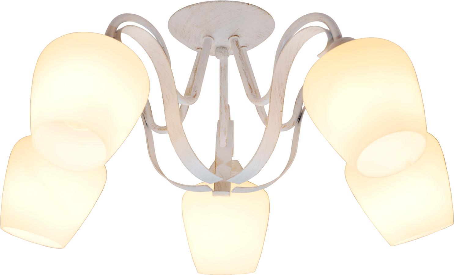 

TOPLIGHT Люстра потолочная ABEGAIL TL1133-5D Toplight, E27, 5x60W, белая патина, золотой, Люстра потолочная ABEGAIL TL1133-5D Toplight, E27, 5x60W, белая патина, золотой