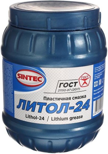 

Смазка Sintec Литол-24 0,8кг (800401)