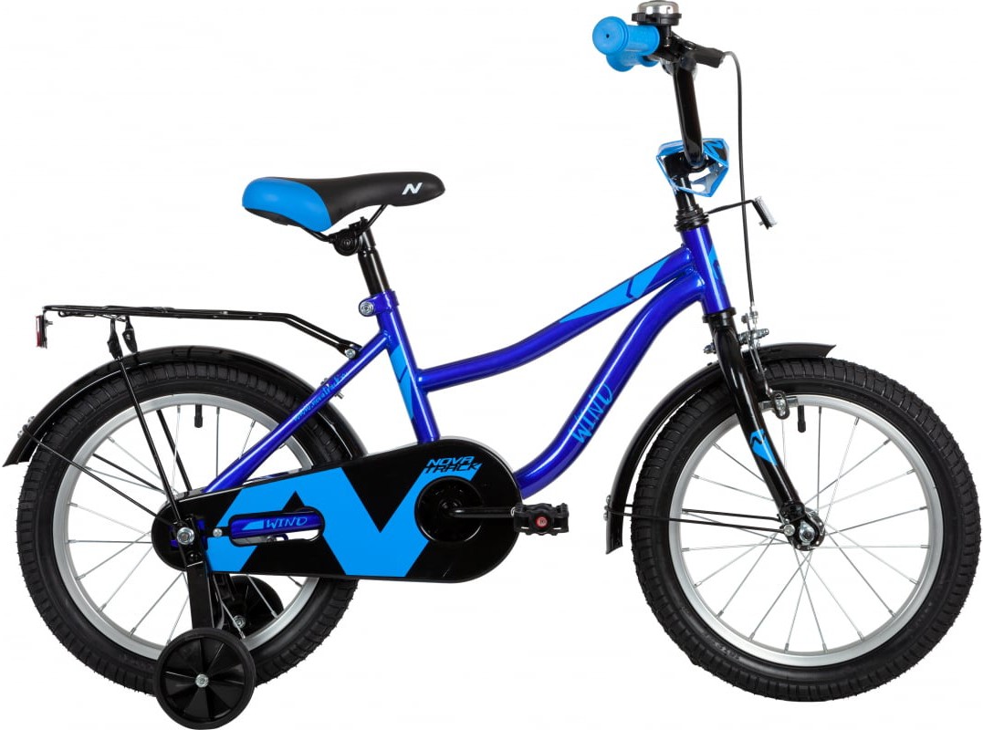 

Детский велосипед Novatrack Wind 16 2022 163WIND.BL22 (синий)
