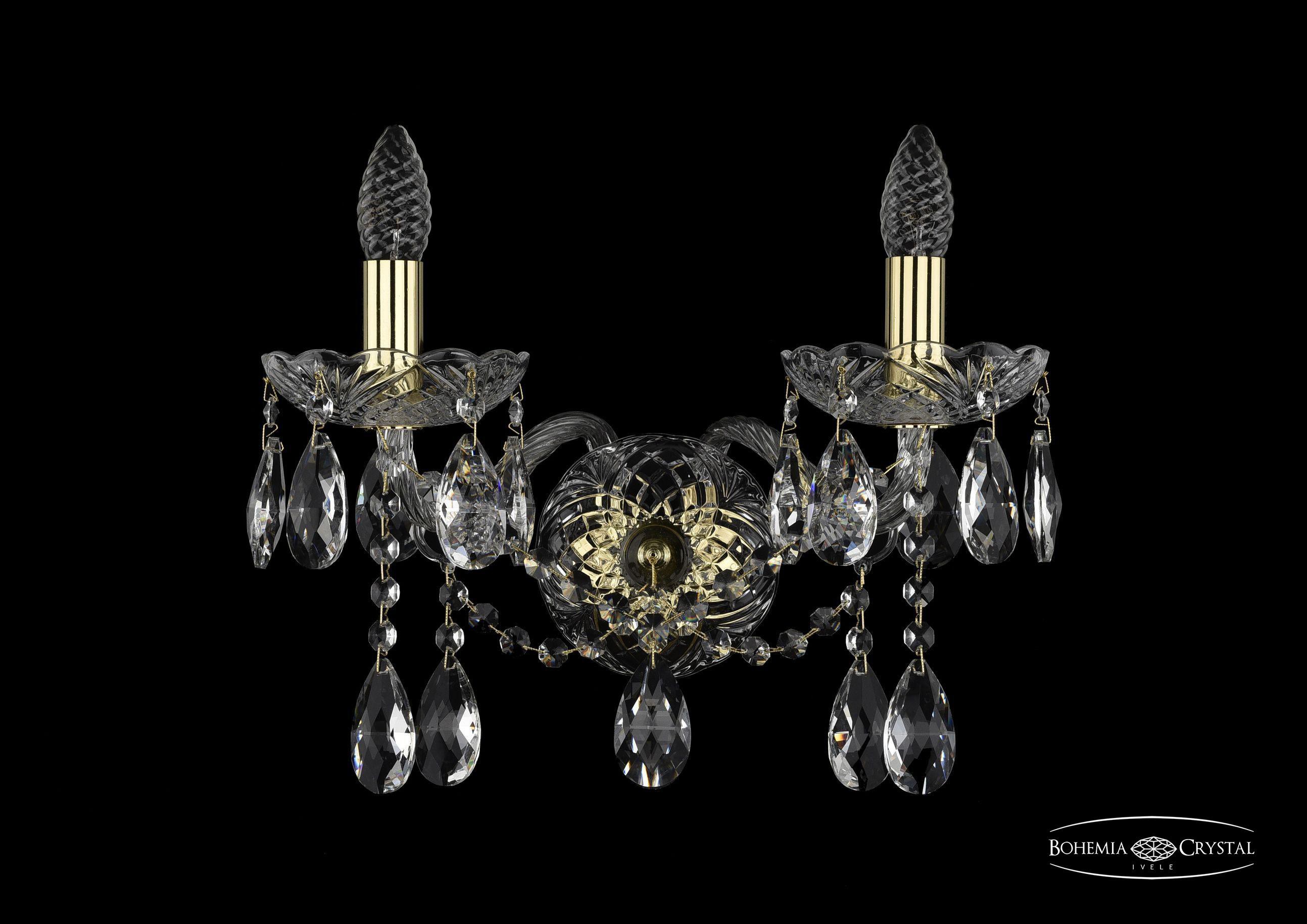 

Подвесная люстра Bohemia Ivele Crystal 1413B/2/165/XL/G, Бра Bohemia Ivele Crystal 1413B/2/165/XL/G