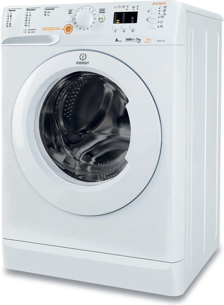 

Стирально-сушильная машина Indesit XWDA 751680X W EU