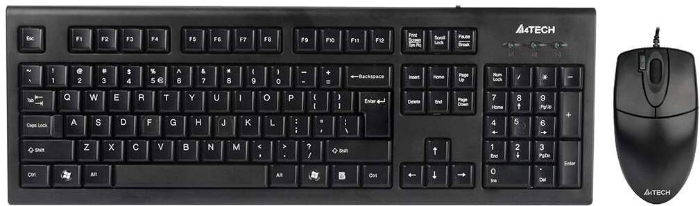 

Мышь + клавиатура A4Tech KR-8520D, Набор периферии A4Tech KR-8520D