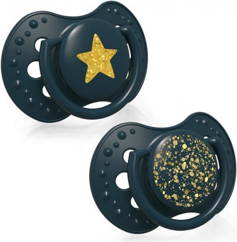 

Набор пустышек Canpol LOVI Stardust 2 шт [22/894_green], LOVI Stardust 2 шт