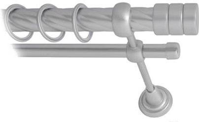 

Карниз Lm Decor Цилиндр 088 2р витой 25/16мм 2.8м сатин, Цилиндр 088 2р витой 25/16мм 2.8м