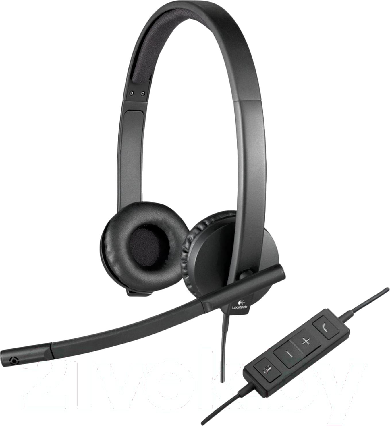 

Наушники Logitech USB Headset Stereo H570e, USB Headset Stereo H570e