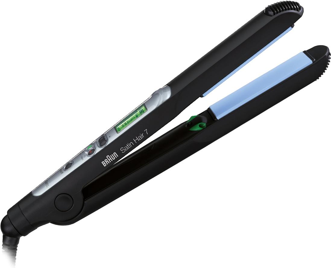 

Выпрямитель Braun Satin Hair 7 Straightener ST 710, Стайлер Braun ST710 Satin Hair 7 IONTEC черный