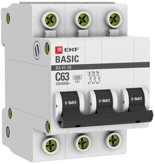 

Выключатель нагрузки EKF mcb4729-3-50C