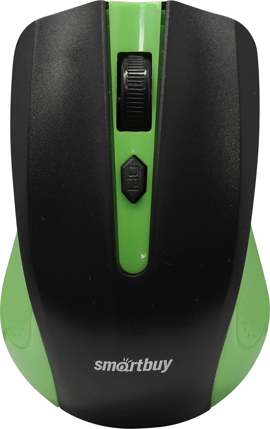

Мышь SmartBuy SBM-352AG-GK черный/зеленый, SBM-352AG-GK