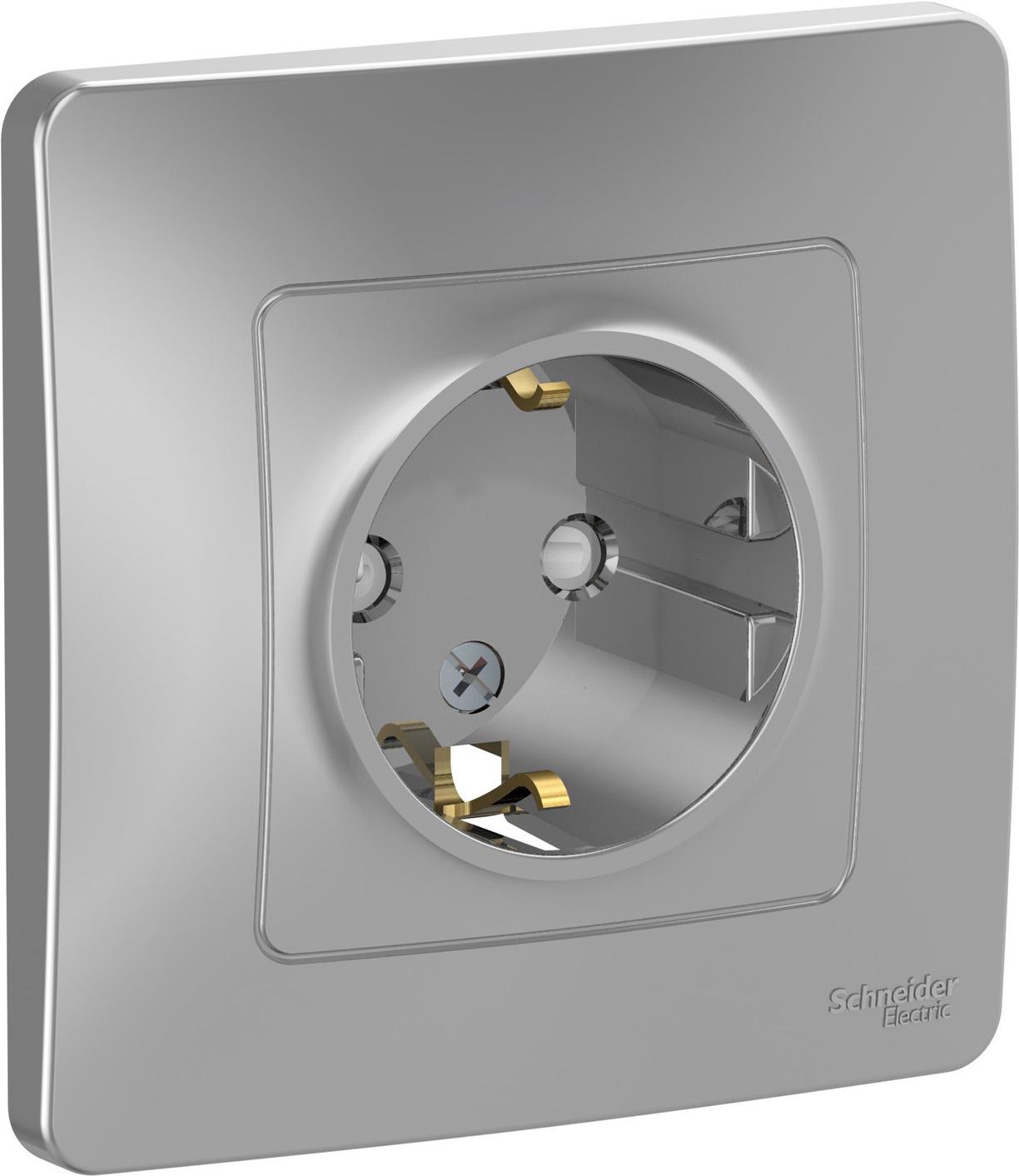 

Розетка Schneider Electric Blanca алюминий [BLNRS001113], Blanca