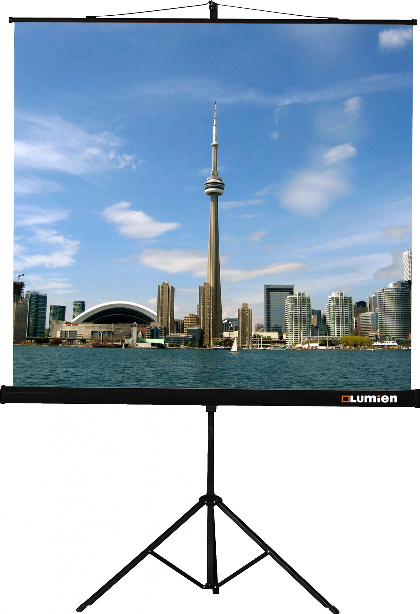 

Проекционный экран Lumien на треноге 183x244см [LEV-100112], Проекционный экран Lumien на треноге 183x244см LEV-100112