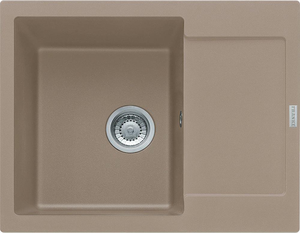 

Кухонная мойка Franke MRG 611С 3,5'' оборачив.,миндаль, вентиль-автомат в комплекте [114.0313.271], MRG 611С