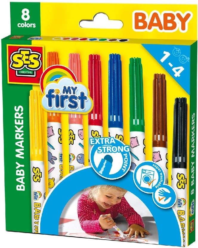 

Набор фломастеров SES Creative My first, 8 шт (00299)