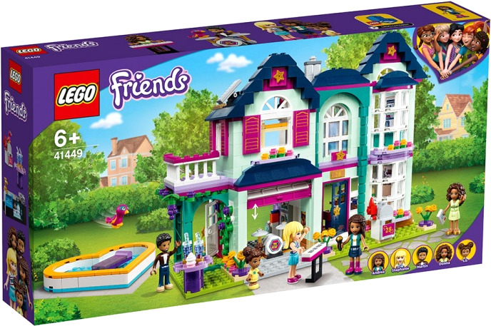 

Конструктор LEGO Friends Дом семьи Андреа [41449], Конструктор LEGO Friends Дом семьи Андреа 41449