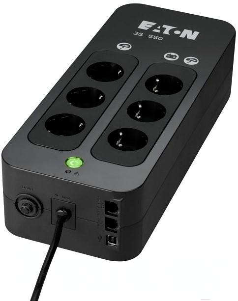 

Источник бесперебойного питания Eaton 3S 550VA (3S550DIN), 3S 550VA