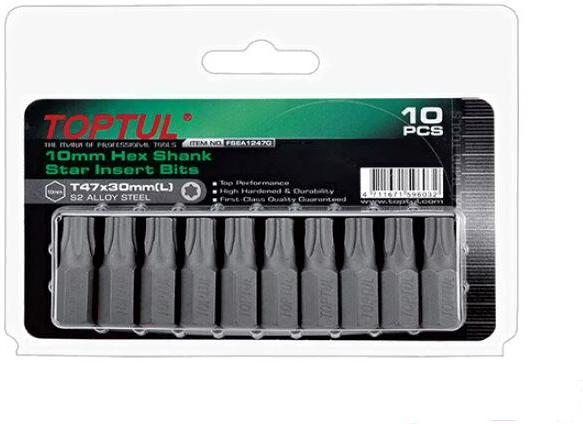 

Насадка слесарная Toptul TORX T20 30мм [FSEA1220G], Насадка слесарная Toptul TORX T20 30мм FSEA1220G