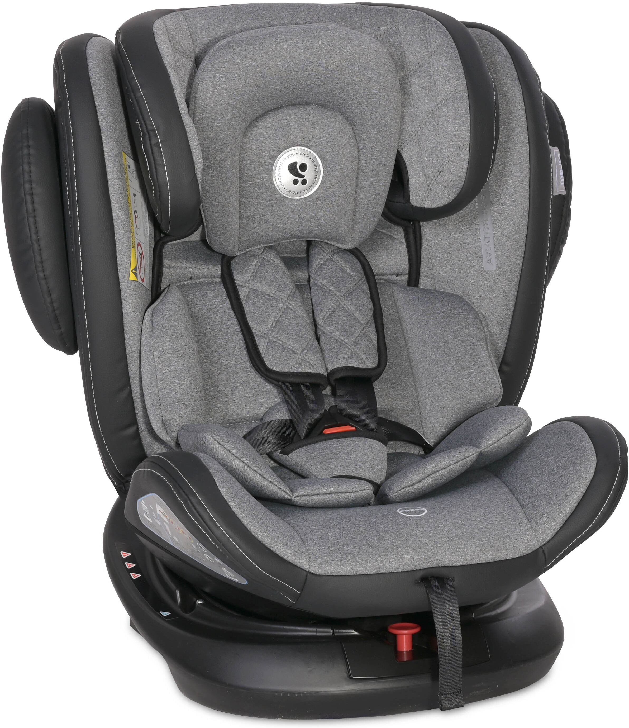 

Автокресло Lorelli Aviator Isofix Black/Light Grey 2023 (10071302336)