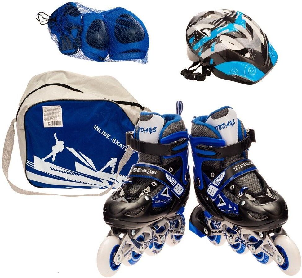 

Коньки роликовые Favorit 106SET-S-BL