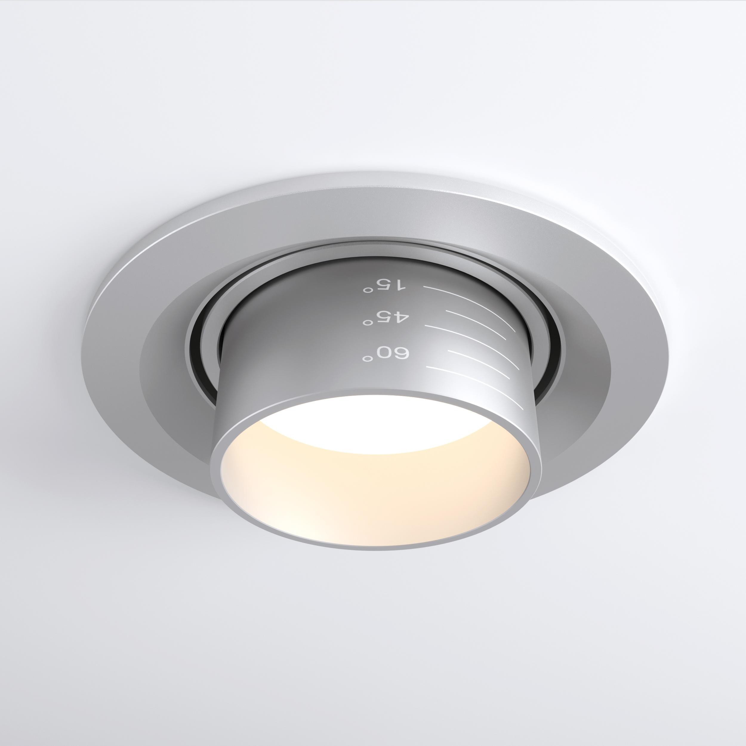 

Встраиваемый точечный светильник Elektrostandard 9920 LED 15W 4200K серебро