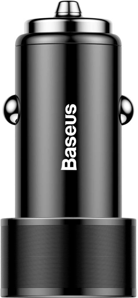 

Зарядное устройство Baseus Small Screw 3.4A Dual-USB Car Charger Black [CAXLD-C01], Small Screw 3.4A Dual-USB Car Charger
