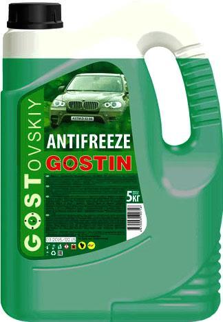 

Антифриз Gostin ГОСТовский зеленый 5кг (803150)