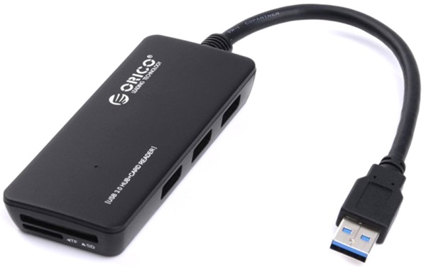 

USB-хаб Orico H3TS-U3 черный, H3TS-U3