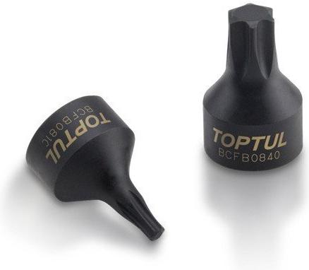 

Головка слесарная с насадкой Toptul 1/4" Torx T20 SNCM+V [BCFB0820], 1/4" с насадкой Torx T20 SNCM+V