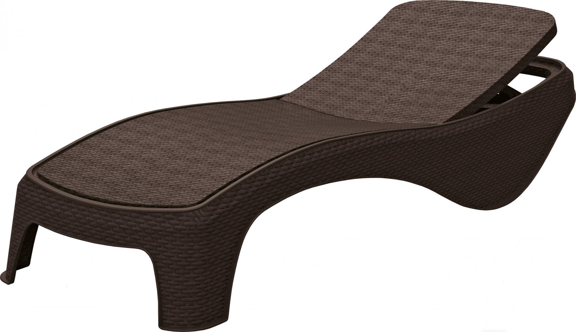 

Шезлонг Keter Atlantic Sun Lounger коричневый, Шезлонг Keter Atlantic Sun Lounger 217339 коричневый