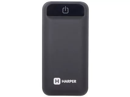 

Портативное зарядное устройство Harper PB-2605 черный, PB-2605