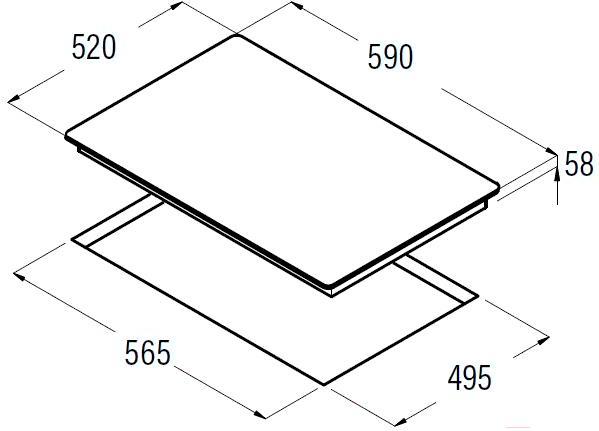 

Варочная панель CATA I 6104 BK, I 6104 BK
