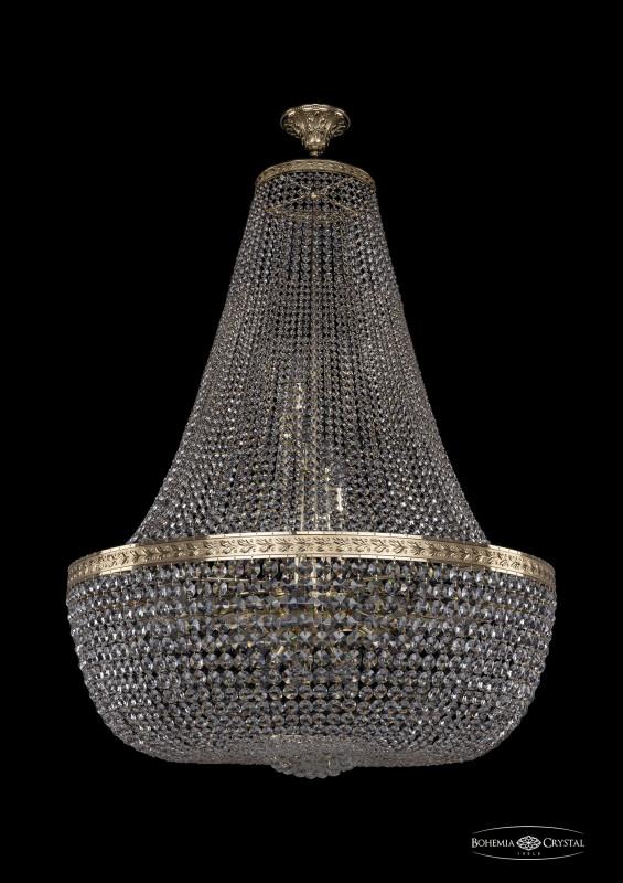 

Люстра на штанге Bohemia Ivele Crystal 19281/H2/90IV G