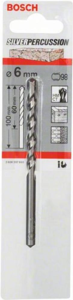 

Сверло Bosch 2.608.597.660, 6х60х100 мм CYL-3