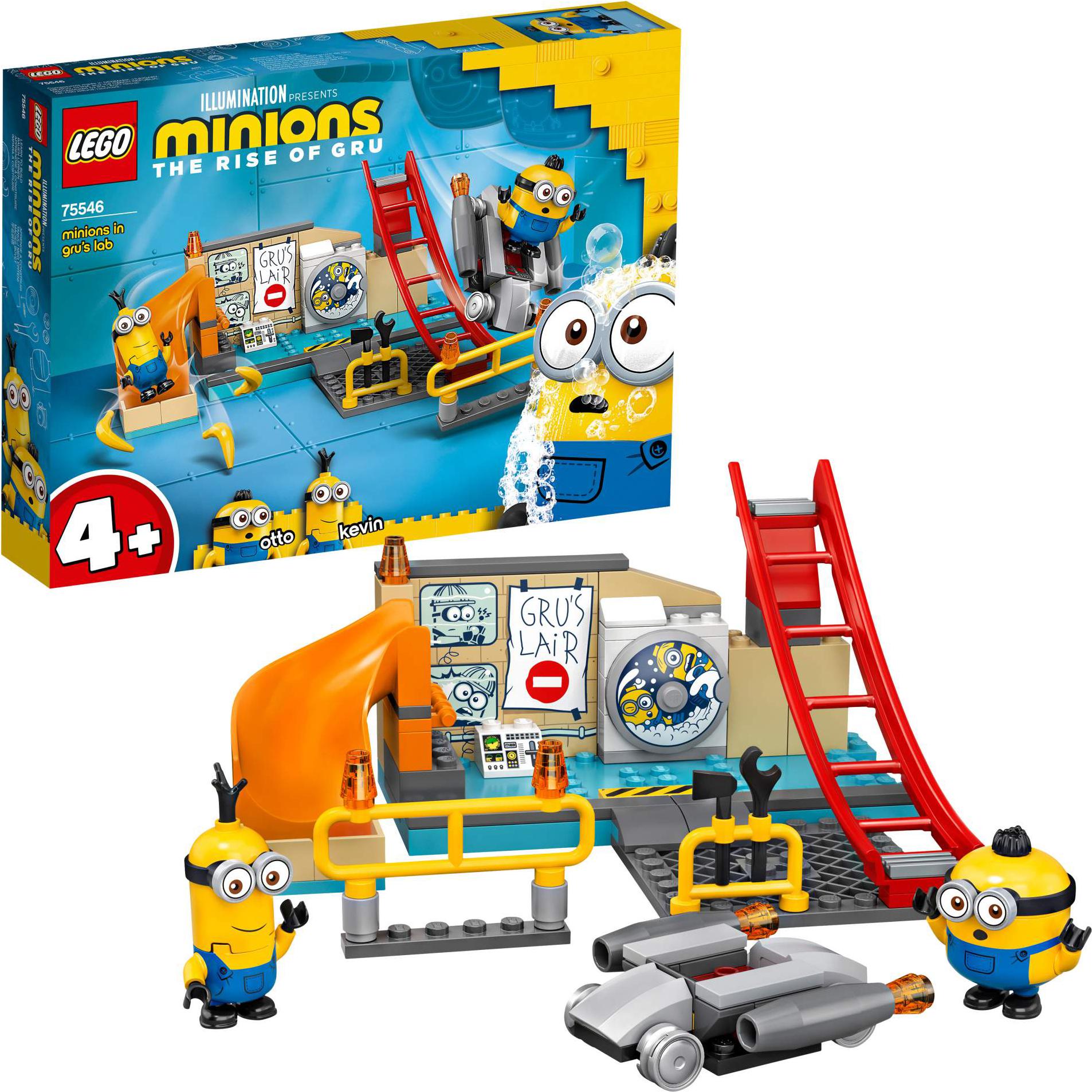 

Конструктор LEGO Minions Миньоны в лаборатории Грю [75546], Minions Миньоны в лаборатории Грю