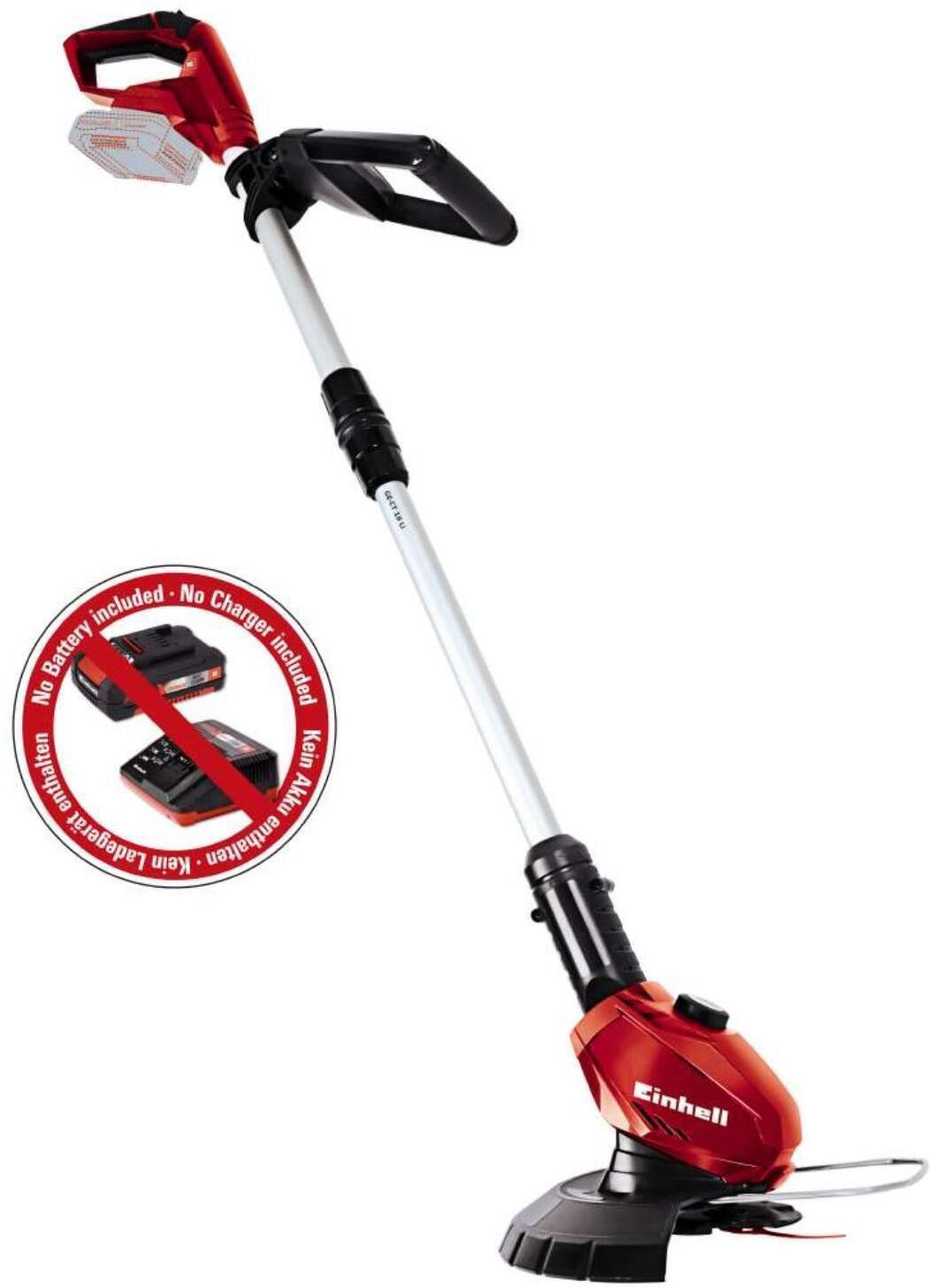 

Триммер аккумуляорный Einhell GE-CT 18 Li-Solo, Триммер Einhell PXC GE-CT 18 Li-Solo (без АКБ) (3411172)