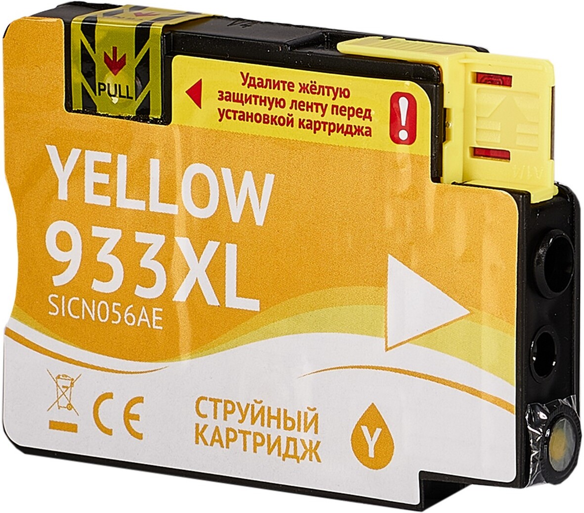 

Картридж струйный Sakura Printing CN056AE аналог №933XL Yellow (SICN056AE)