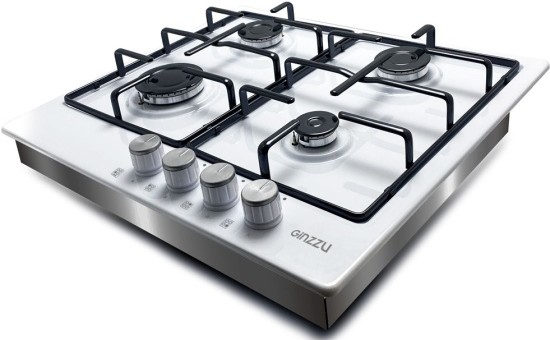 

Варочная панель Ginzzu HCG-402 белый