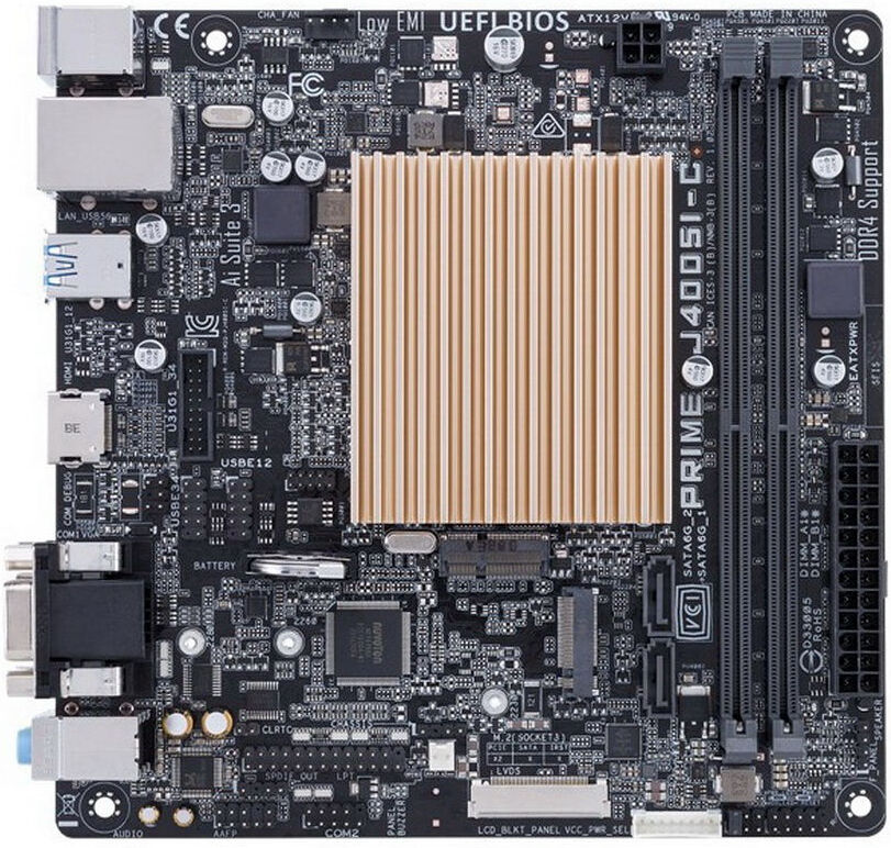 

Материнская плата ASUS Prime J4005I-C, (Asus PRIME J4005I-C (2xDDR3))