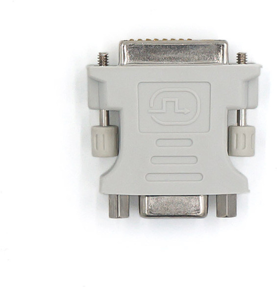 

Адаптер Mirex 13700-ADVMVGF1, Mirex 13700-ADVMVGF1 DVI (M) - VGA (F) белый