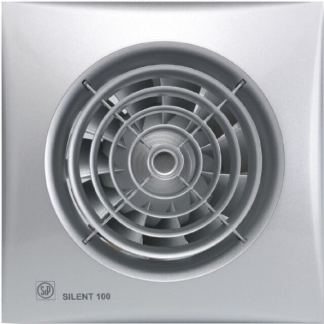 

Вентилятор вытяжной SolerPalau Silent-100 CRZ Silver / 5210416300, Вентилятор вытяжной SolerPalau Silent-100 CRZ Silver 5210416300