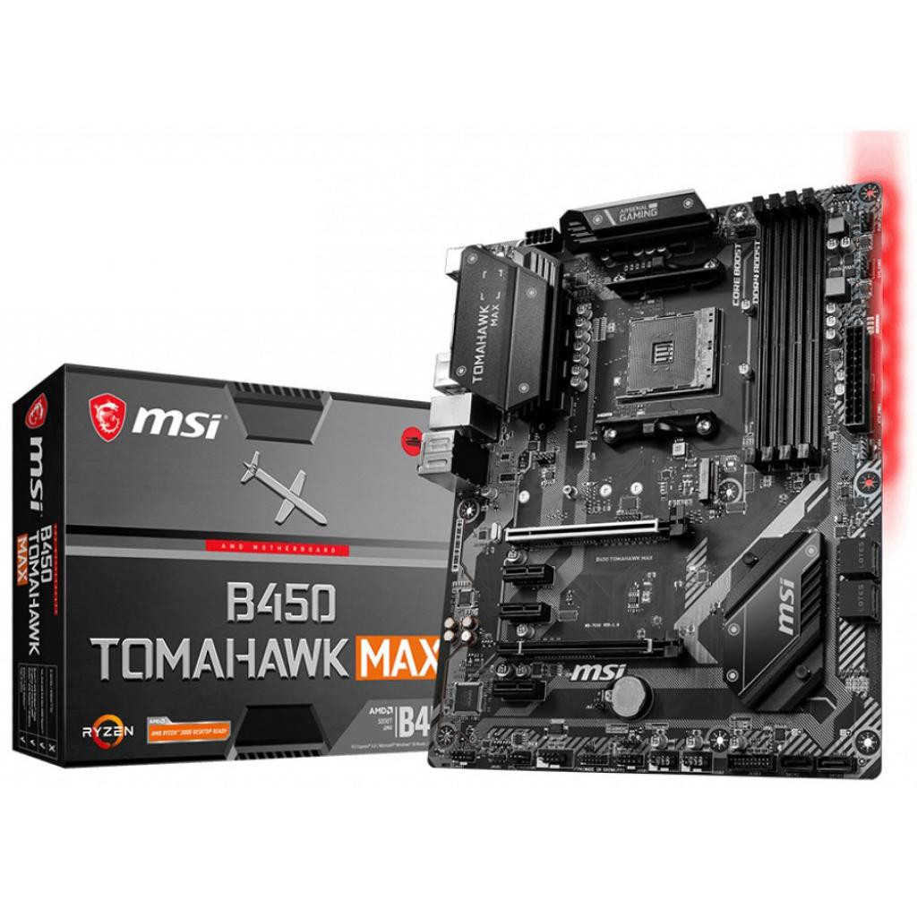 

Материнская плата MSI B450 Tomahawk, B450 Tomahawk Max
