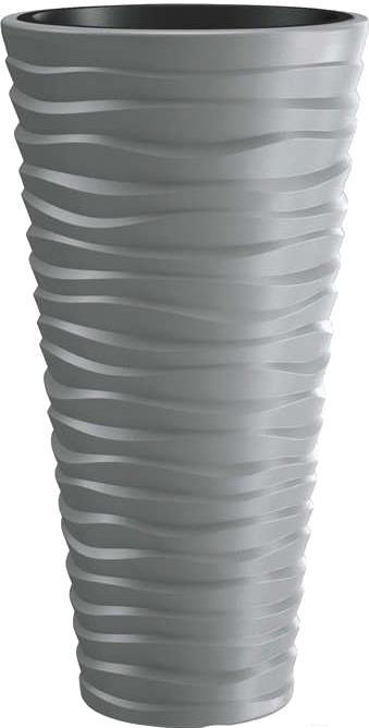 

Кашпо Prosperplast Sand Slim серый камень [DPSA350-405U], Кашпо Prosperplast Sand Slim DPSA350-405U (серый)