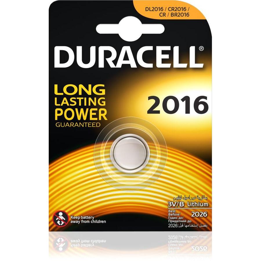 

Батарейка DURACELL Lithium DL2016 BP, Lithium DL2016 BP