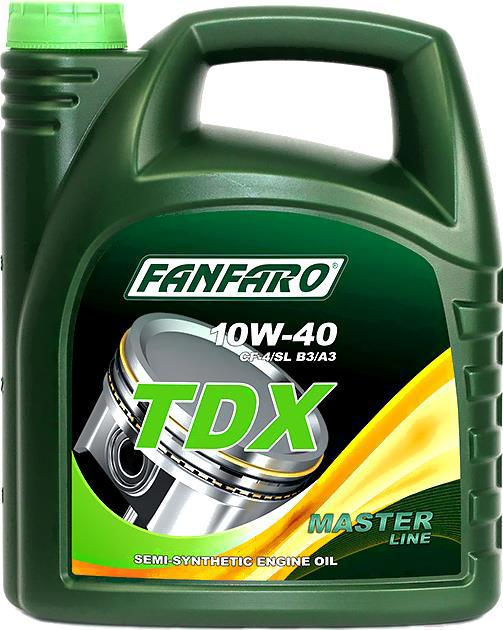 

Моторное масло Faro Fanfaro TDX 10W40 5л [97839], Моторное масло Faro Fanfaro TDX 10W40 5л 97839